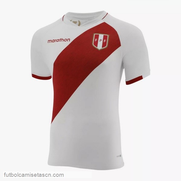 Tailandia Camiseta Perú 1ª 2021 Blanco